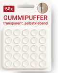 Türgriff-Schutzpuffer – selbstklebend, 50 Stück, 8mm